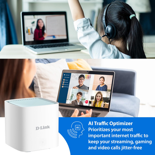 Router D-link Eagle Pro Ai Mesh Wifi 6 Ax1500 3 Piezas Compa