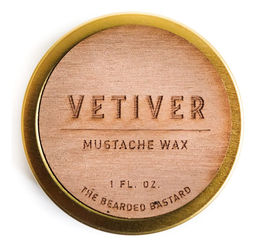 Tbb Vetiver - Cera De Bigote Para Hombre, Domina Y Estiliza