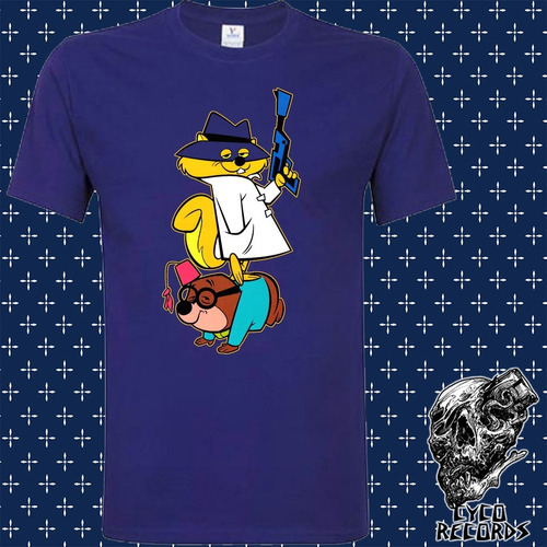 Inspector Ardilla Moroco Topo - Animacion - Polera- Cyco Rec