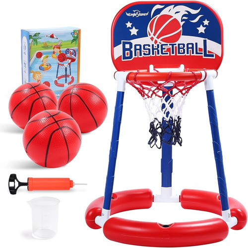 ~? Eaglestone Pool Basketball Toys Con Backboard, Floating S