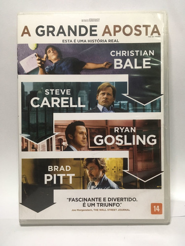 Dvd - A Grande Aposta (Usado)