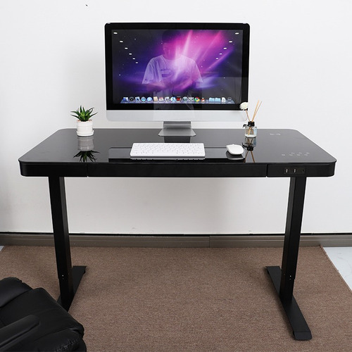 Escritorio Electrico Con Altura Regulable Ergonomico Ho Negro