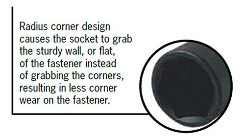 Unidad Impact Socket De 1/2 Clavija, 18 Mm, 12 Puntos, Unive