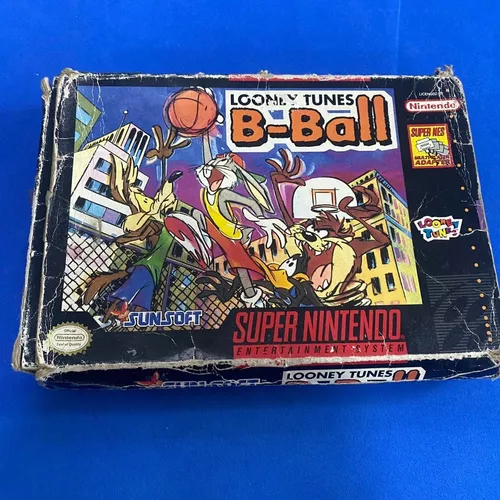 Looney Tunes B Ball Super Nintendo Snes En Caja Meses Sin Intereses