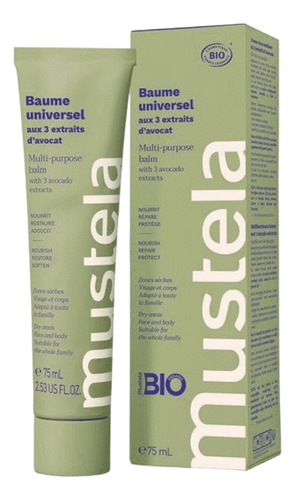Bálsamo Universal Bio Hidratante Mustela 75 Ml - Aguacate