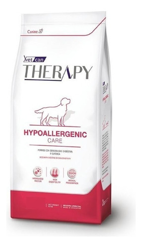 Vet Can Therapy Hipoallergenic Care Perro 10 Kg