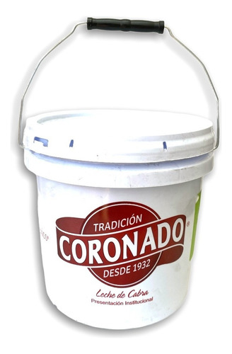 Cajeta Coronado 5.2kg Cubeta Tradicional Dulce Leche Cabra