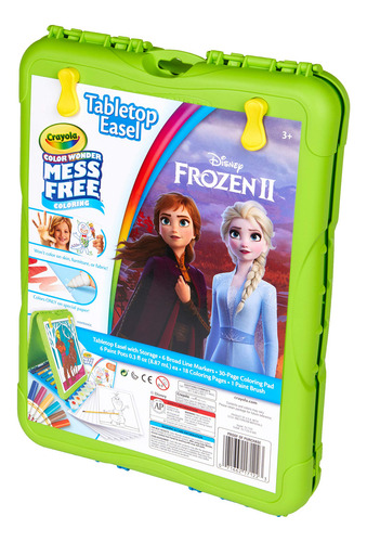 Caballete De Viaje Crayola Color Wonder Frozen Ii, Paquete E