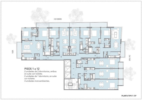 Imagen 25 de 30 de Local En Venta En Edificio En Construcción En Vedia Y 3 De Febrero