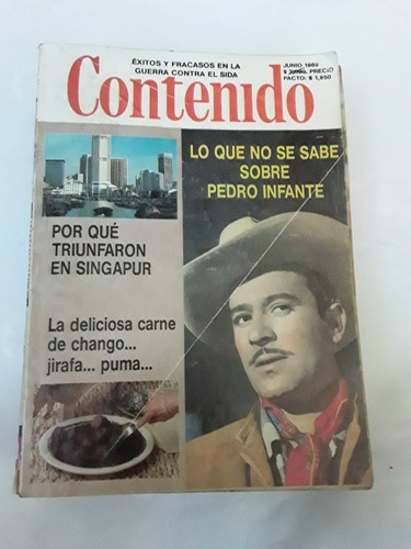 Revista Contenido Lo Que No Se Sabe De Pedro Infante