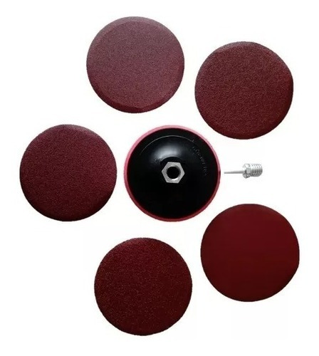 Disco Pulir Madera Y Juego De Lijas Uyustools Dp180j-p