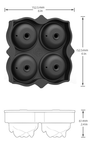 Tampa De Gelo Diy Personality Para Fazer Ice Set Box 6 Small