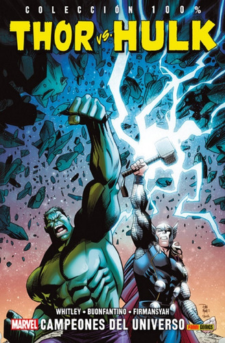 100% Marvel Thor Vs Hulk Campeones Del Universo - Whitley