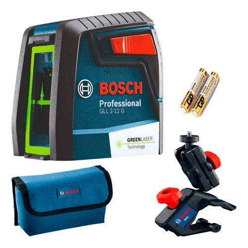 Nivel Láser Autonivelante Bosch Gll-2-12g De Lineas Verdes