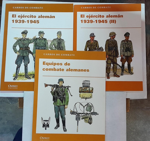 Carros De Combate - Lote X 3 Ejemplares, De Gordon Rotman., Vol. 1. Editorial Osprey Publishing, Tapa Blanda, Edición 2010 En Español, 2010