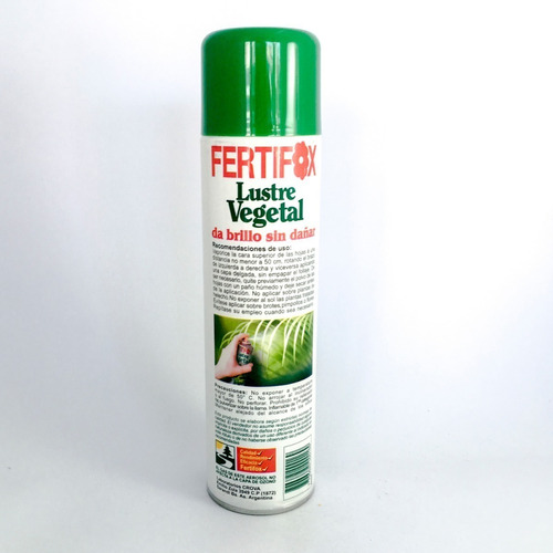 Lustre Para Plantas Aerosol Fertifox Brillo Foliar Sin Dañar