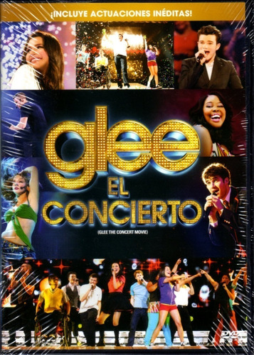 Glee El Concierto Dvd Original Nuevo Cerrado