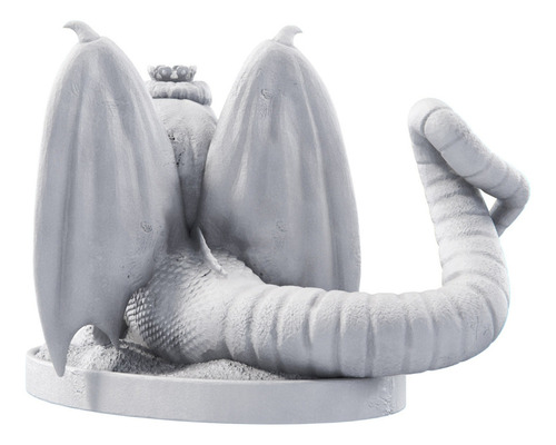 Estátua Imagem Astaroth - Ars Goetia Cor Cor Mármore