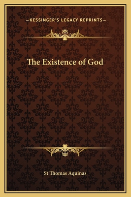 Libro The Existence Of God - St Thomas Aquinas