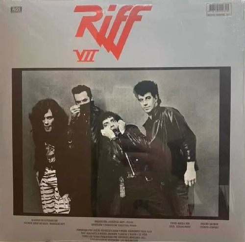 Riff Lp Vinilo 1985 V I I Reedición 2019 Tapa Doble Sellado