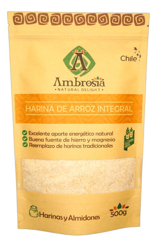 Harina De Arroz 500g - Ambrosia