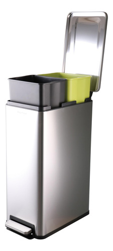 Contenedores De Basura Y Reciclaje 21.5 L Diseño Delgado