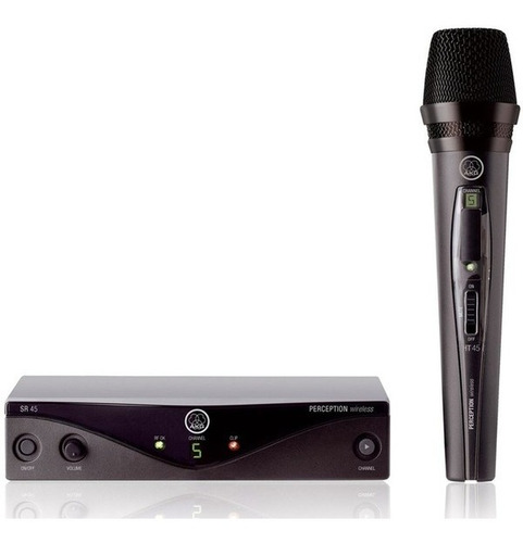 Microfone Sem Fio Akg Perception Pw45 Vocal Set Mão- Pw 45