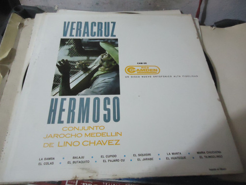 Conjunto Jarocho Medellin De Lino Chavez Veracruz Hermoso Lp