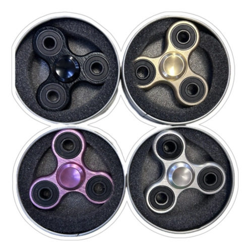 Spinner Metalizados Colores Varios En Cajita. Easybuy