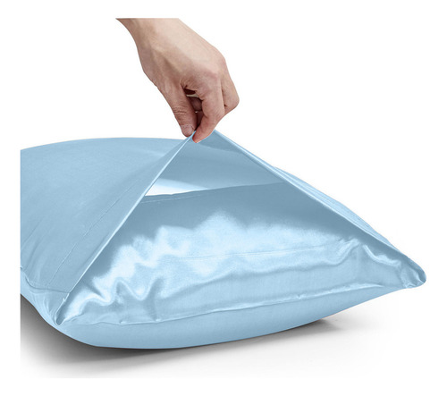 F Funda De Almohada De Satén For Cabello Y Piel, Fundas De