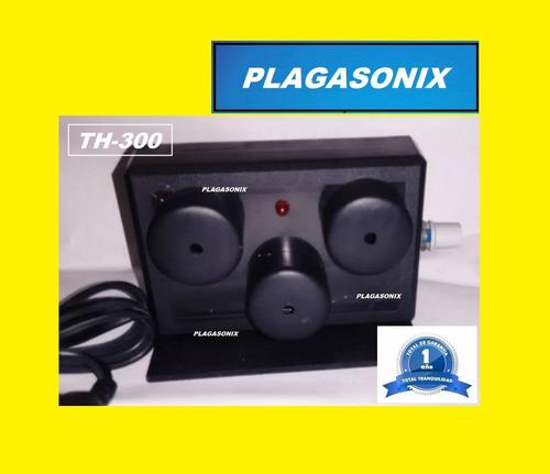 Imagen 3 de 10 de Repelente Ultrasonico Alacranes Th-300 Trifonico 300 M2.