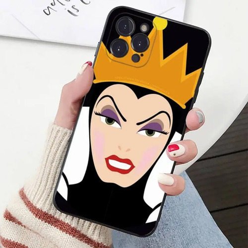 Funda Villanas Úrsula Cruella Maléfica Para iPhone + Mica 9h