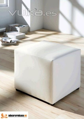 Imagen 3 de 4 de Puff Cubo *varios Colores Disponibles*