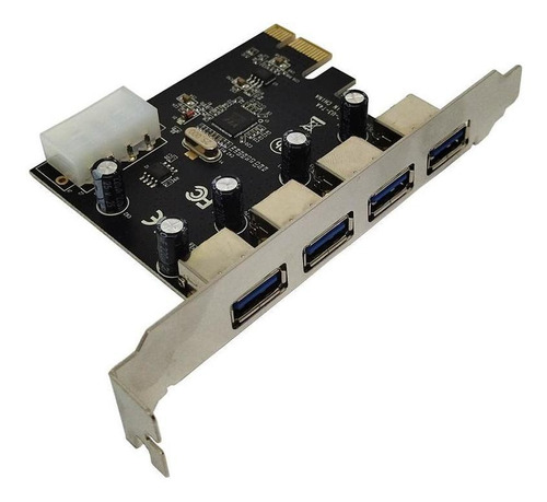 Placa Usb 3.0 Pci-e 4 Portas 5gbps Pci-express Pc Kp T102