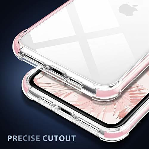 Transparente Para iPhone 11 Pro 5.8 Cristal Color Rosa