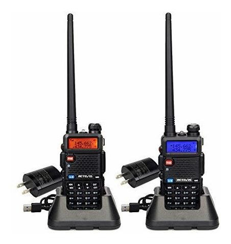 Retevis Rt-5r Dual Band Radios De Dos Formas Long Tn8ea