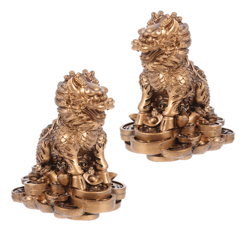 Adorno Feng Shui Con Forma De Unicornio En Miniatura
