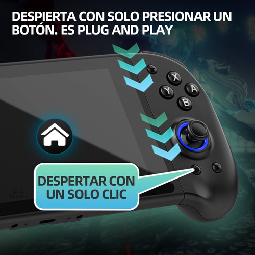 Control Inalámbrico Para Switch Joypad Con Grip