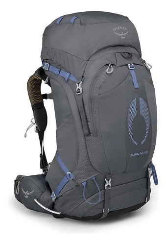 Osprey Aura Ag 65 Mochila Mochilera Para Mujer, Gris Tungste