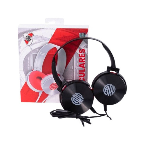 River Auriculares C/c Excelente Color Negro Oficial 