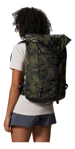 Mochila Mountain Hardwear Camp 4 32l Camuflaje O/s Color Diseño De La Tela