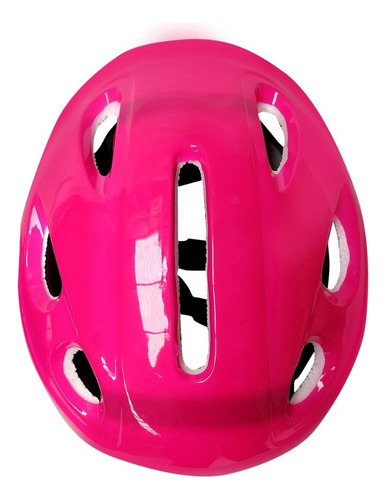 Casco Protector Para Bici, Rollers, Skate Etc - 10413 Color Rosa Talle M