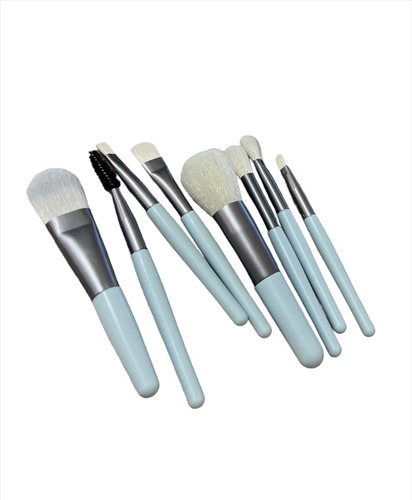 Set De 8 Brochas De Maquillaje Profesionales