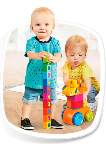 Jirafa Cuenta Y Seguida Fisher Price Mega Block Gfg19