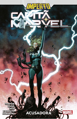 Capitã Marvel vol.04, de Kelly Thompson, Jody House. Editora Panini Brasil LTDA, capa mole em português, 2021