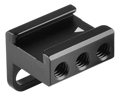 Adaptador De Montagem Mamen Q1-l2 Sapata Fria Vertical Para Cor Preto