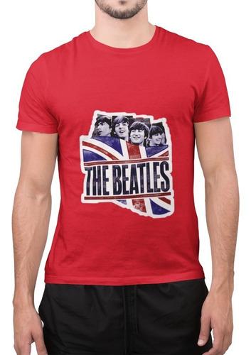 Polera Unisex The Beatles Rock&roll Inglaterra Estampado