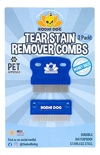 Juego De 2 Peines Quitamanchas Bodhi Dog Para Perros Y C