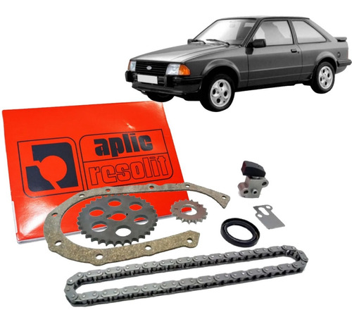 Kit Distribuição Escort Hatch L 1.6 Cht 1983 1984 Original