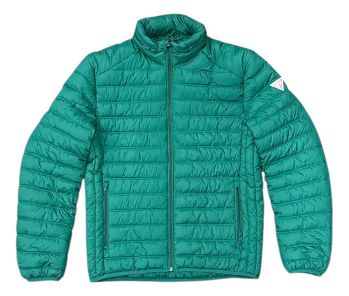 Chamarra Guess Puffer Con Logo Lateral Para Hombre Original